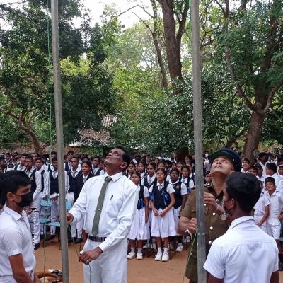 2022 ශිෂ්‍ය නායක නිල ලාංඡන පැළඳවීම